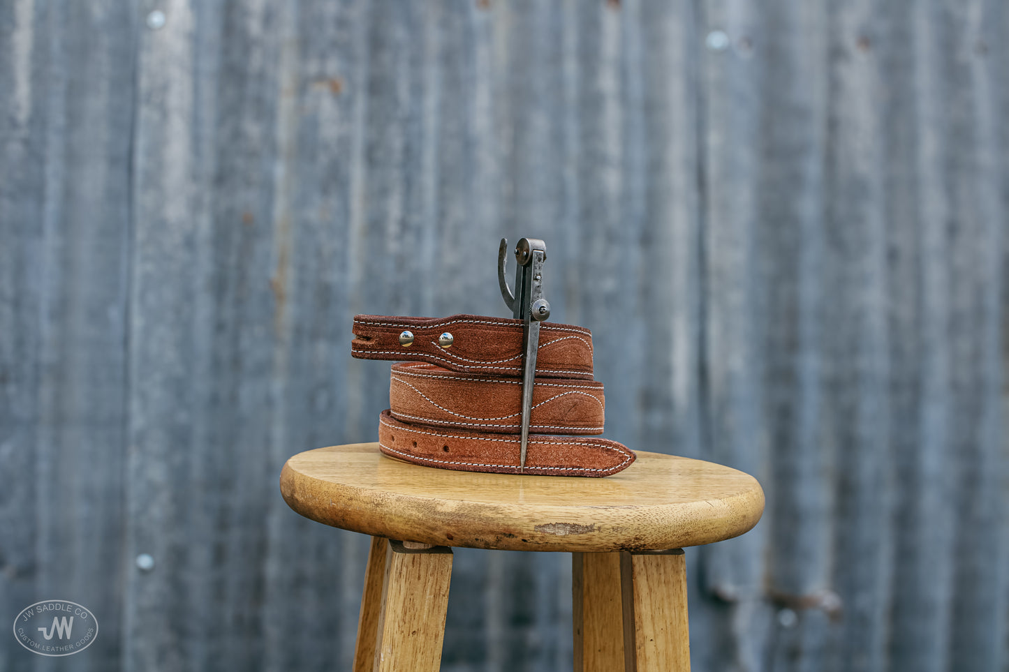 Roughout Wiggle Stitch Belt 37"