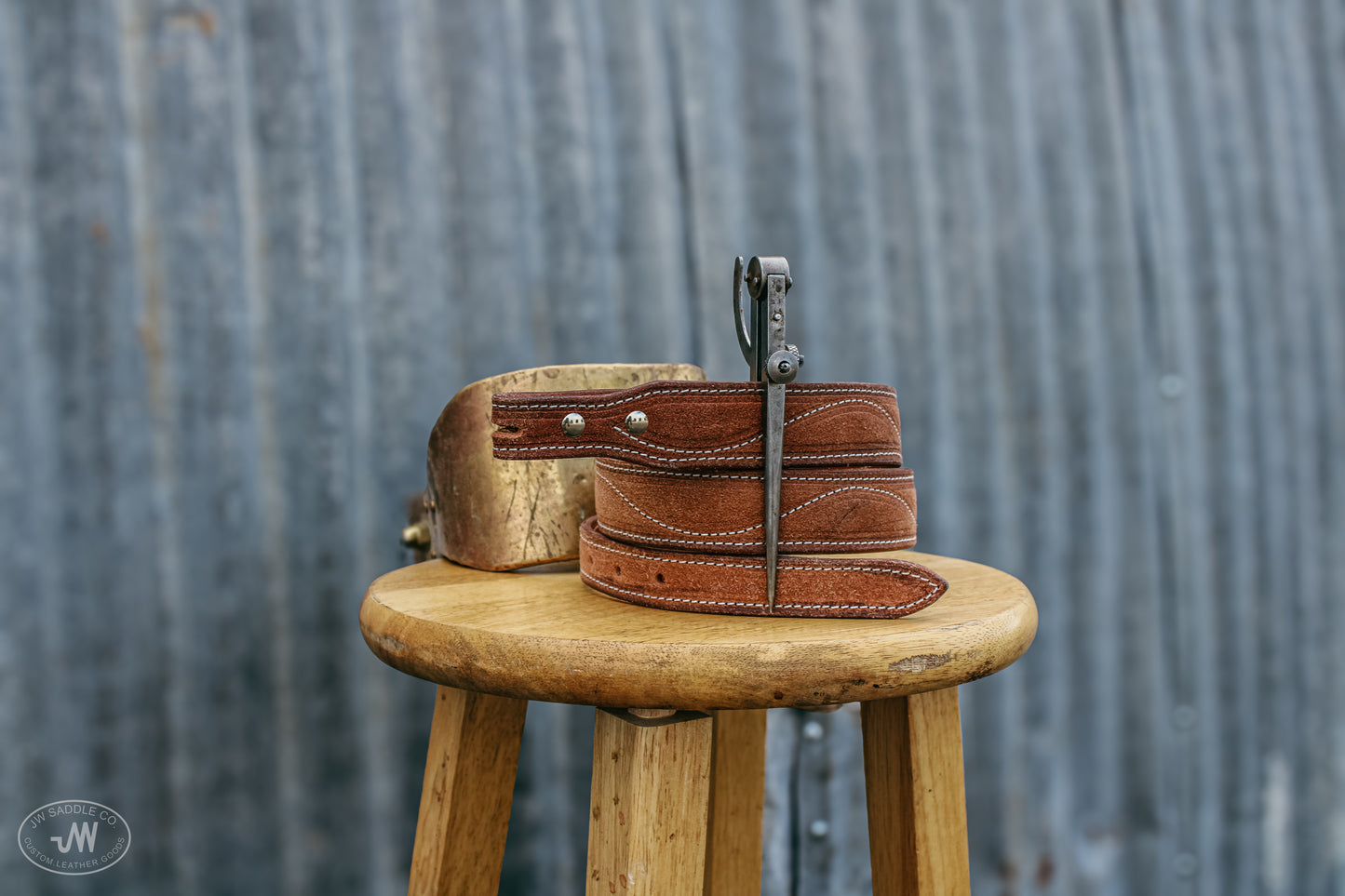 Roughout Wiggle Stitch Belt 37"