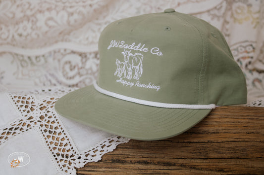 Sage Green Rope Cap