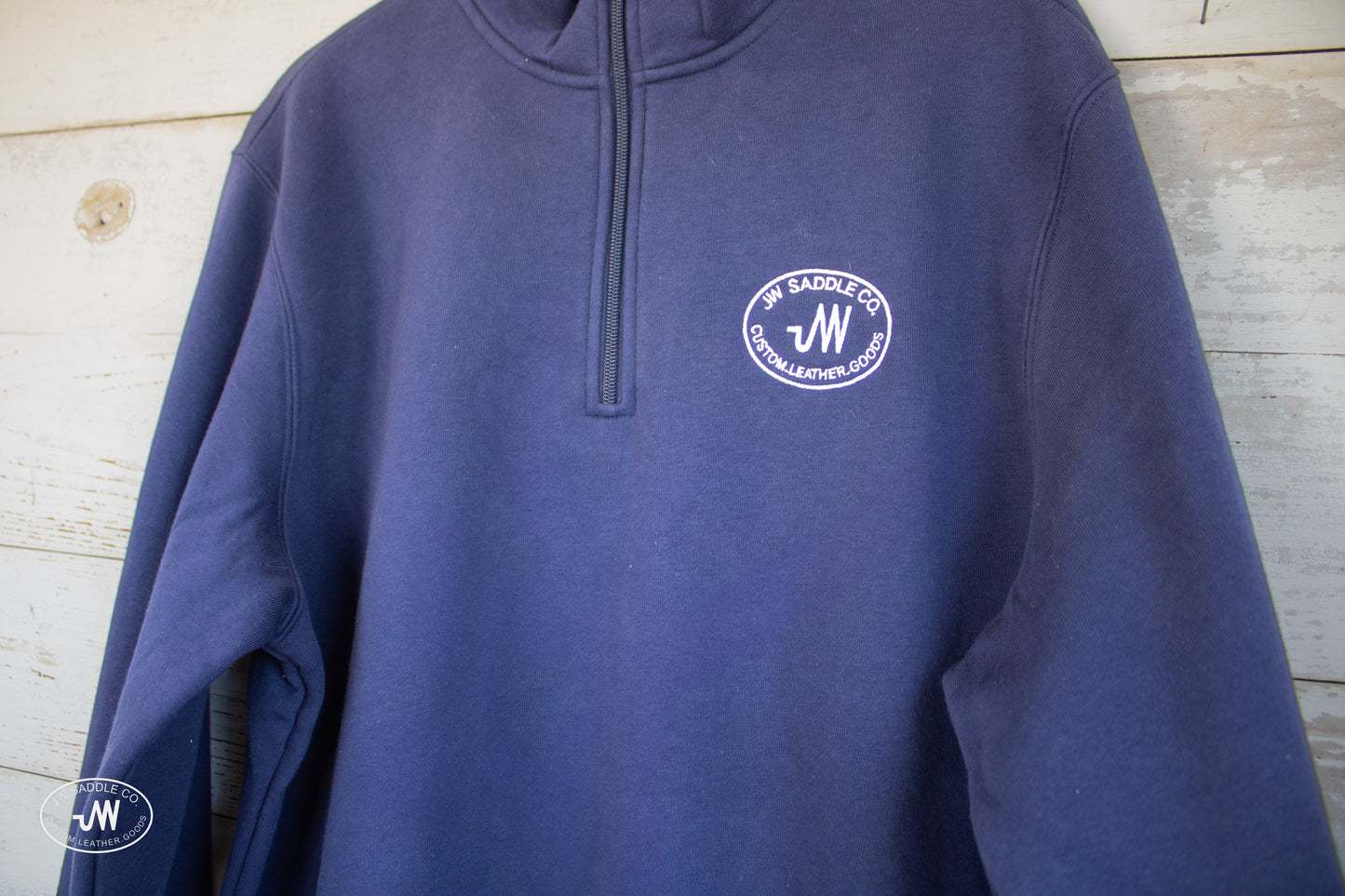 Navy Blue JW Quarter Zip Pullover